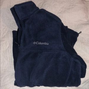 Navy blue Columbia fleece